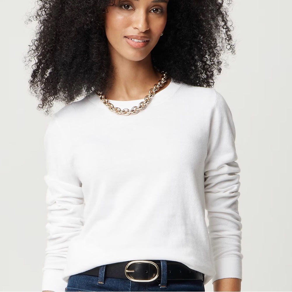 J Crew Cotton Teddie Sweater